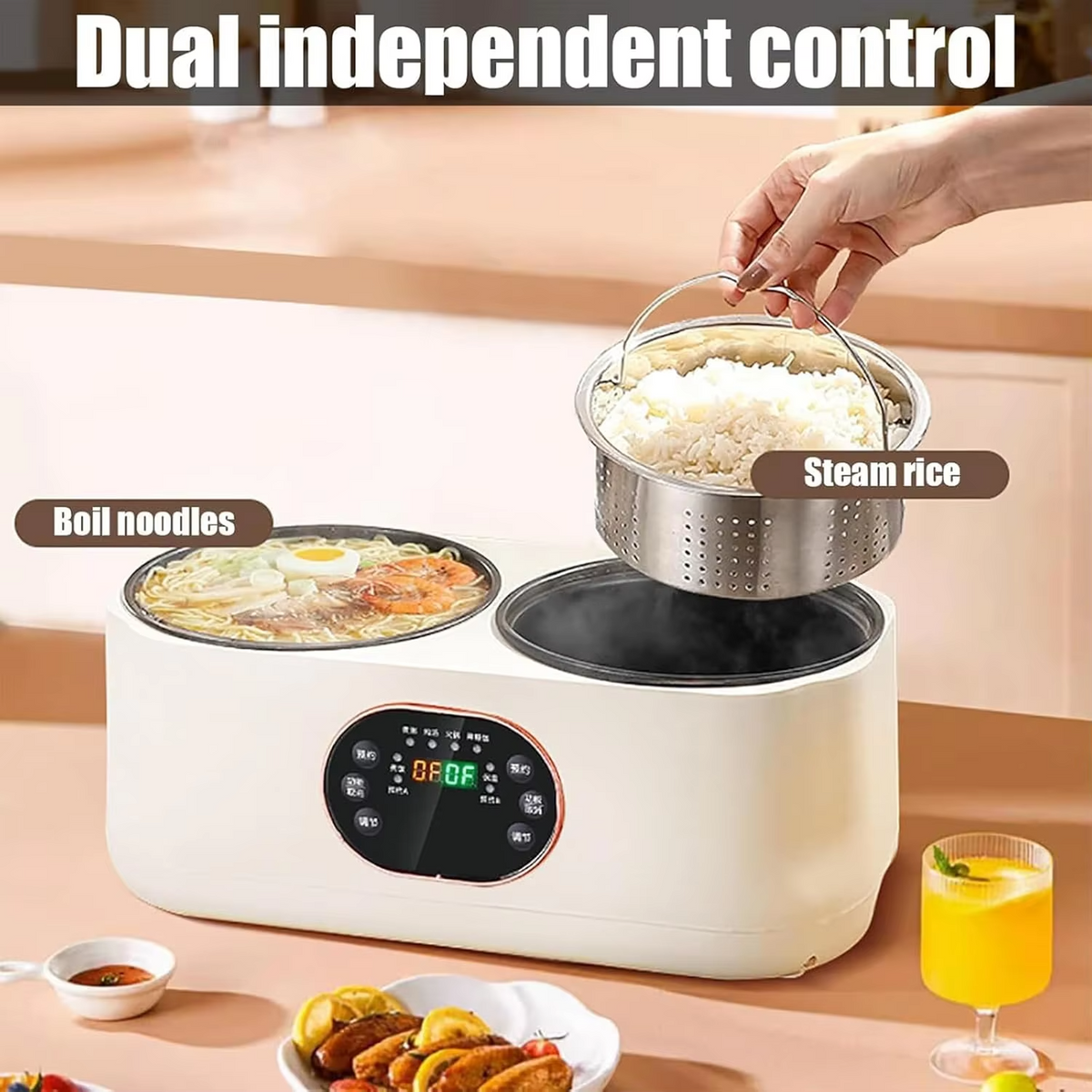 Cuiseur Double Multifonction